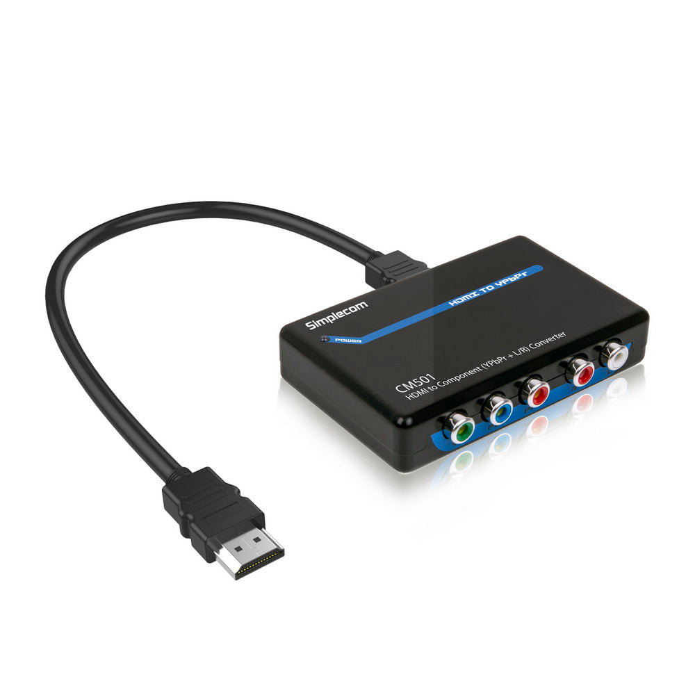 CM501 HDMI to Component Video (YPbPr) & Audio (L/R) Converter
