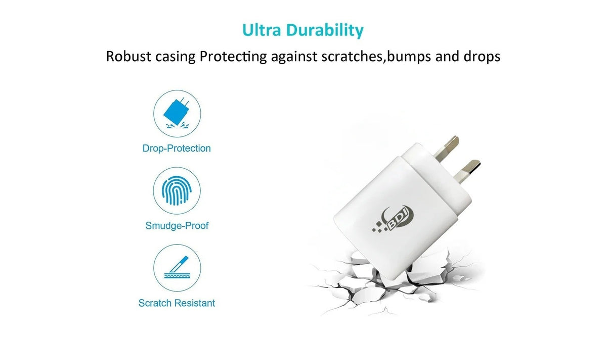 BDI 25W PD Quick Charger | AU Plug | USB-A & Type-C Ports