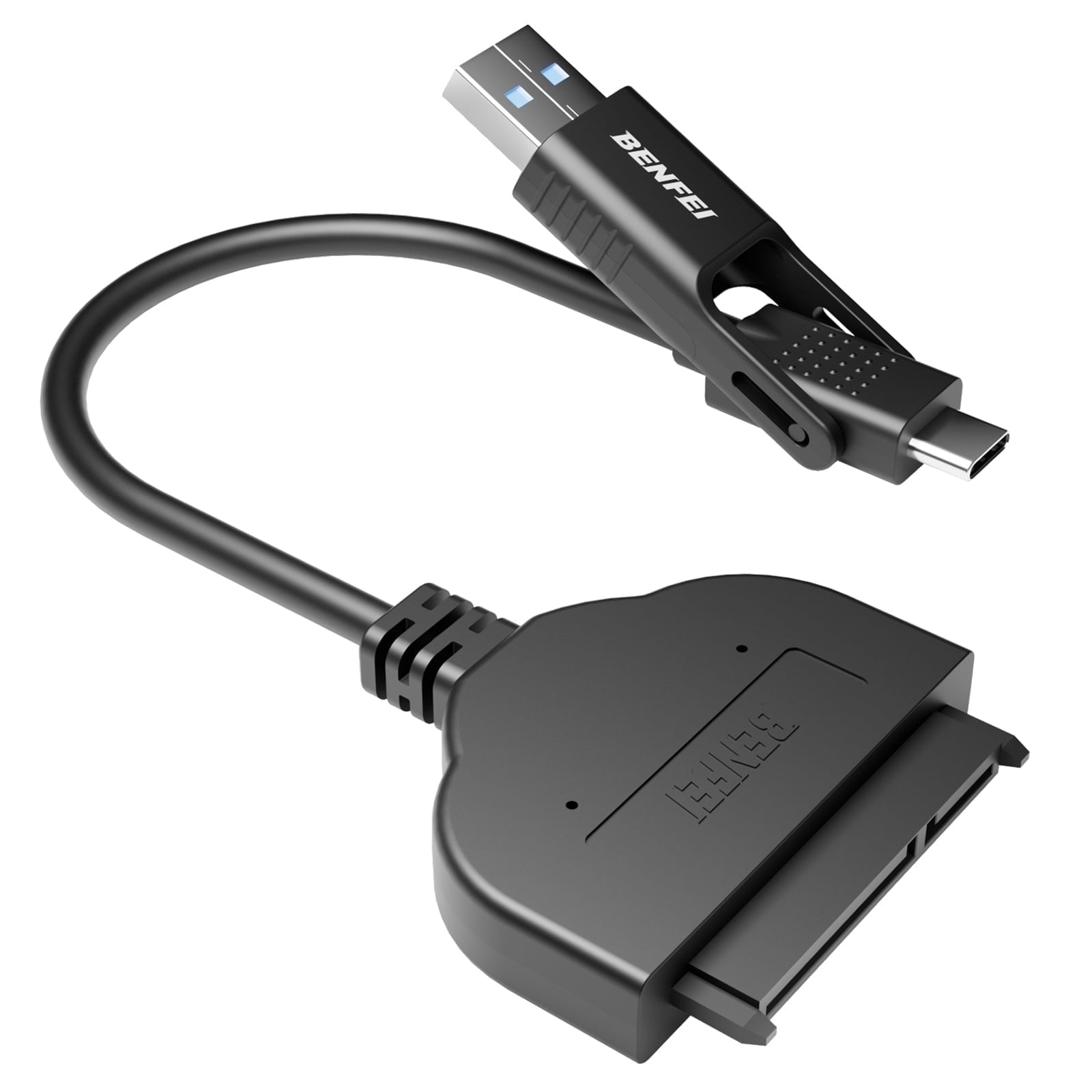 2in1 USB-C/USB 3.0 to SATA III Hard Drive Adapter