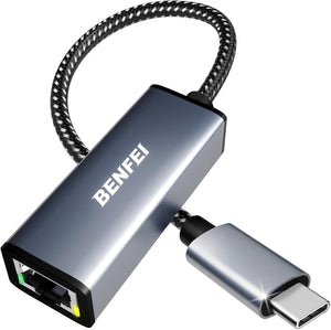 USB-C to Ethernet Adapter | Thunderbolt 3 to RJ45