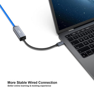 USB-C to Ethernet Adapter | Thunderbolt 3 to RJ45