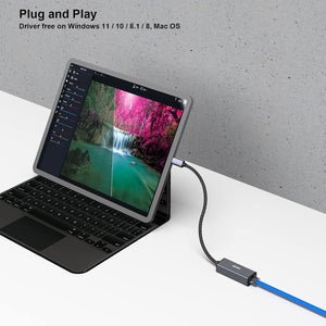 USB-C to Ethernet Adapter | Thunderbolt 3 to RJ45