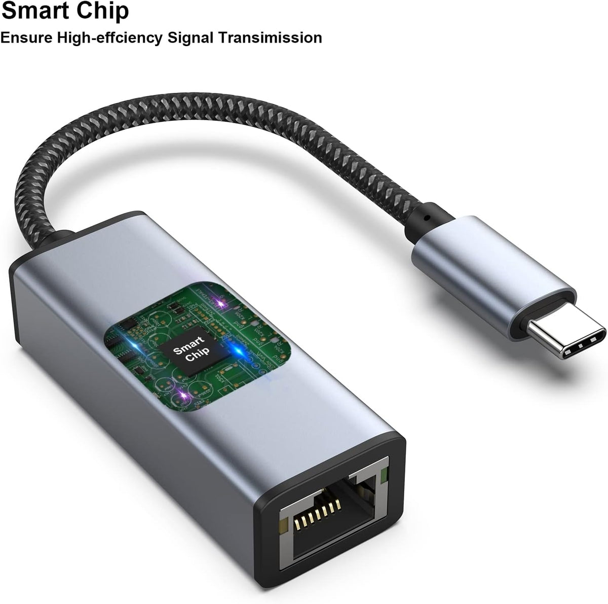 USB-C to Ethernet Adapter | Thunderbolt 3 to RJ45