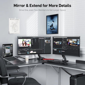 4K DisplayPort to HDMI Cable | 3m