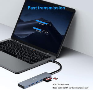USB C Hub 7-in-1