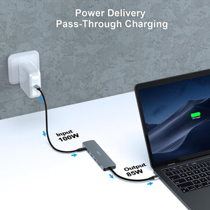 USB C Hub 7-in-1