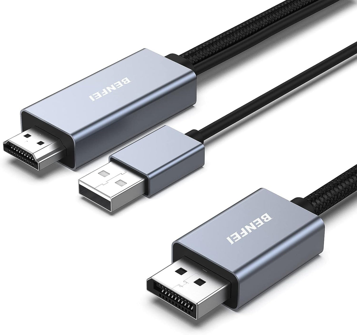 HDMI to DisplayPort Cable | 1.8M (6 Feet)