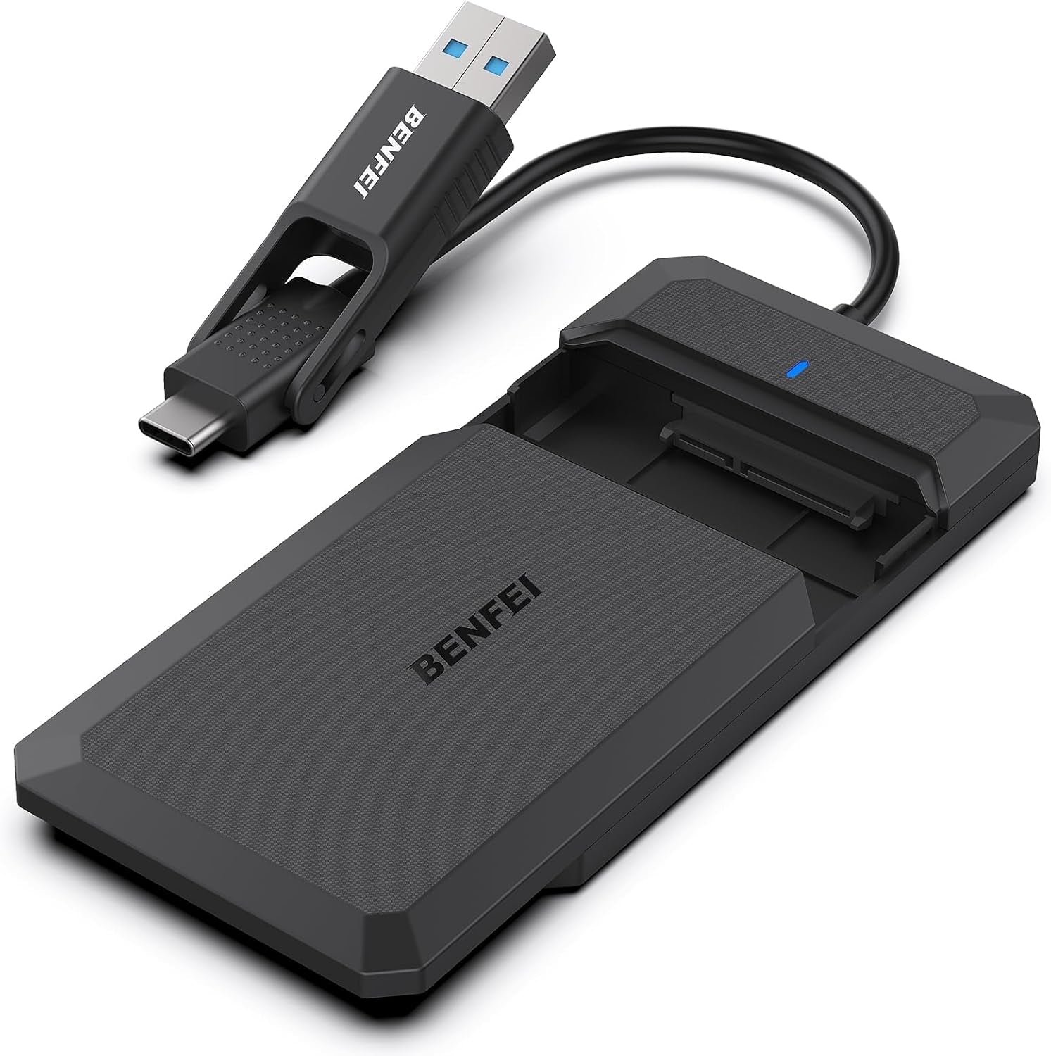 2.5 Inch SATA to USB Tool-Free External Hard Drive Enclosure