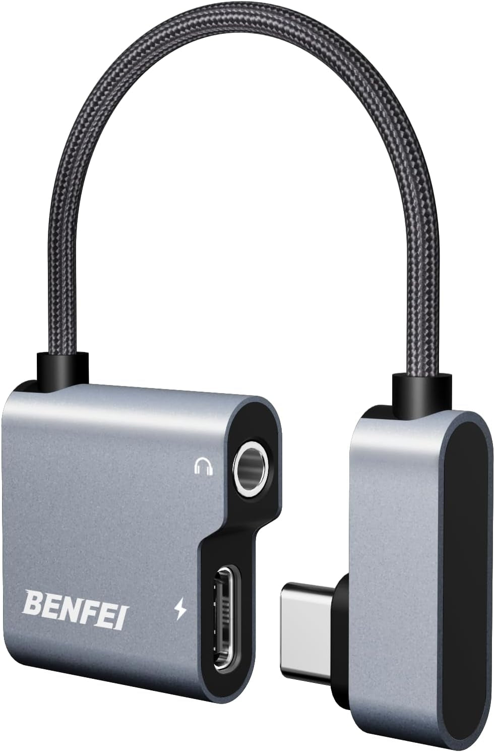 USB C to Audio Jack Adapter | 60W Fast Charging