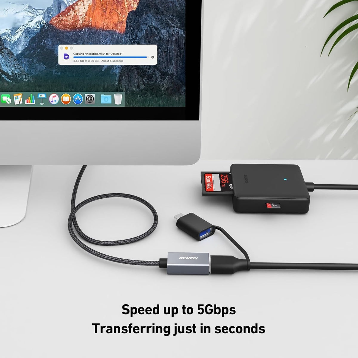 USB3.0 AM to AF Extension Cable | 1M