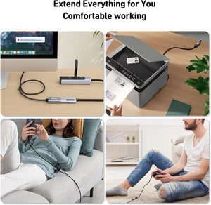 USB3.0 AM to AF Extension Cable | 1M