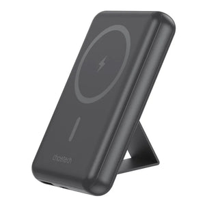B662-BK USB-A + USB-C + Wireless Magnetic Power Bank | 5000mAh | Black