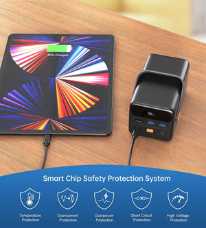 CHOETECH B664 | 50000mAh PD65W Power Bank | LED Flashlight | LCD Display