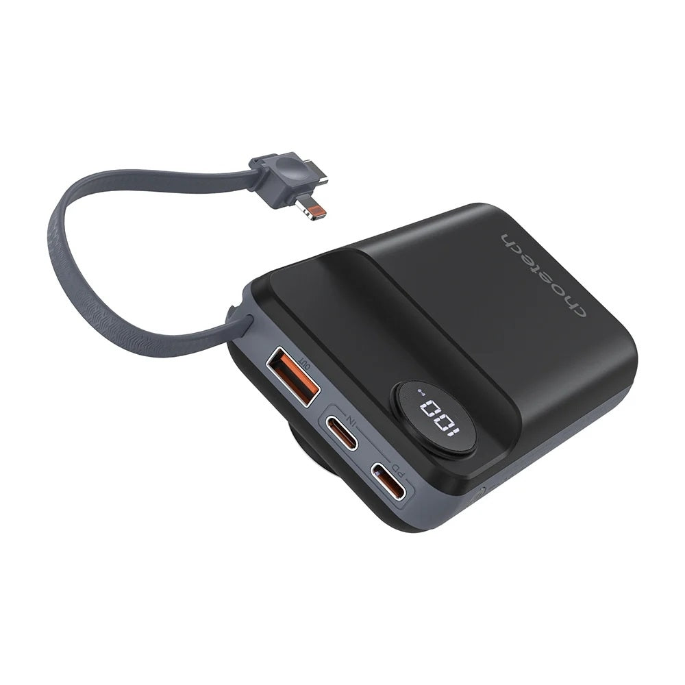 B696-BK 20000mAh 22.5W USB-A + USB-C x 2 | MagLeap Wireless Charge Power Bank | Black