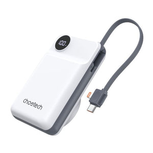 B696-WH 20000mAh 22.5W USB-A + USB-C x 2 | MagLeap Wireless Charge Power Bank | White