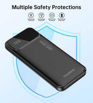 CHOETECH B728 | 10000mAh Power Bank | PD22.5W | Digital Display