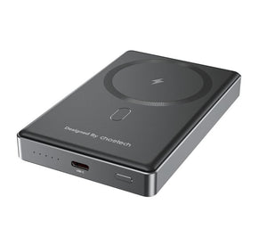 B739-BK 20W Slim USB-C 10000mAh Magnetic Power Bank | Black