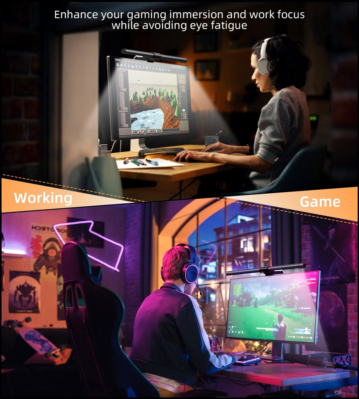 E1132 Elesense Computer Back Light Bar