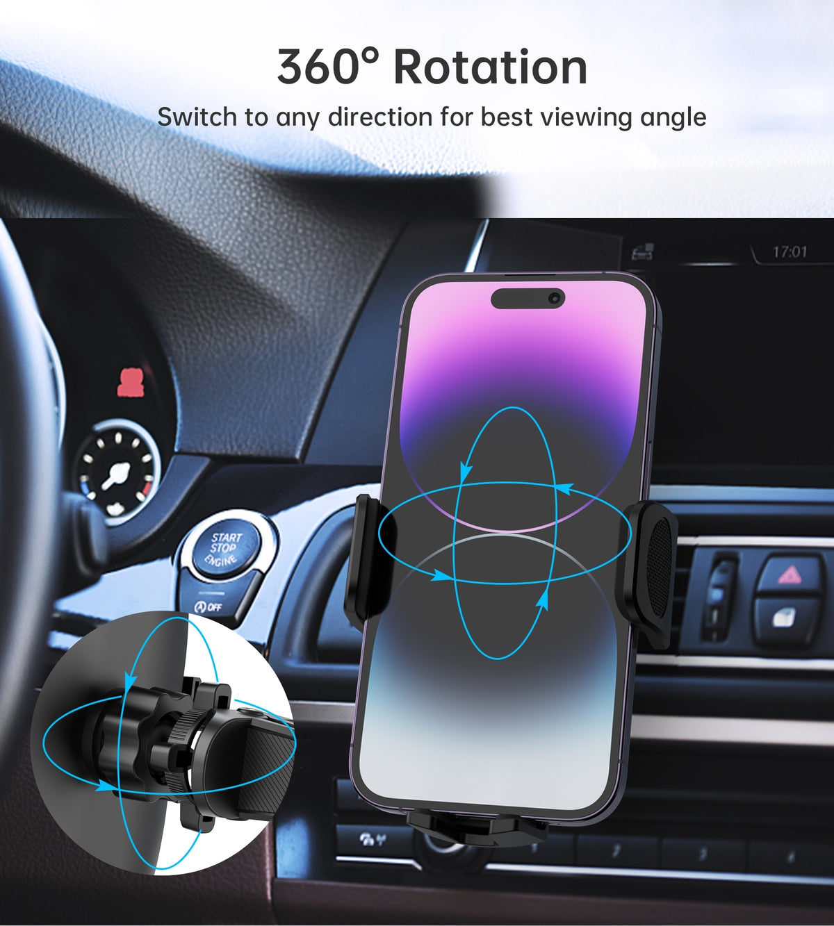 H066 Air Vent Car Mount Stand