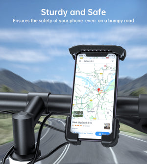 H067-BK Adjustable Mobile Stand for Bicycle | Black
