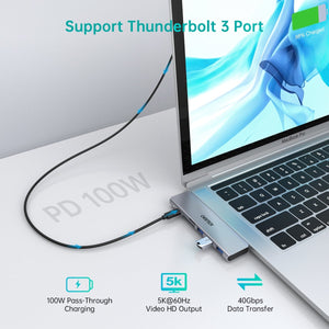 HUB-M23 7-in-1 MacBook Pro USB Adapter