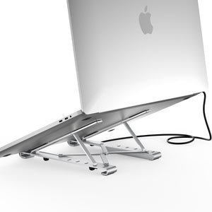 HUB-M43 7-in-1 USB-C Multiport Adapter with Foldable Laptop Stand