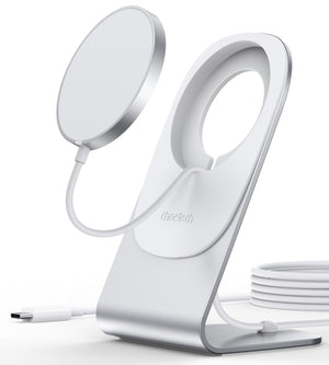 MIX00117SL MagSafe Fast Wireless Charger Stand Holder for iPhone 13/12 (H047 + T517)