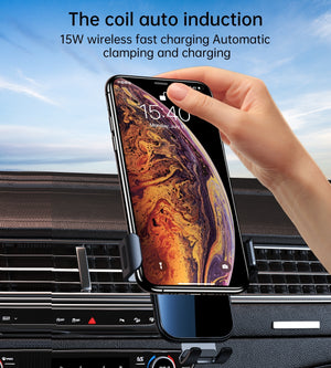 T202-F Fast Wireless Charging Car Dock