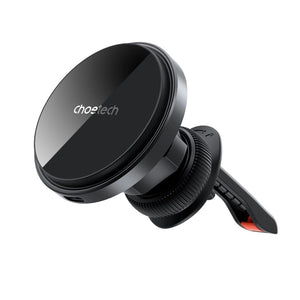 T204-F 15W Magnetic Car Charger Holder with LED Light | Aluminium Alloy Housing