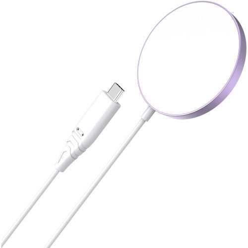 T518-PK Magnetic Wireless Charger | For All Qi Phones & iPhones 12/13/14/15 | Pink