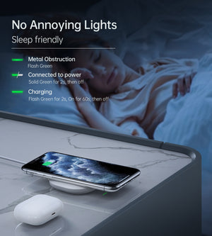 T550-F Airpods/Phone Wireless Fast Charging Pad