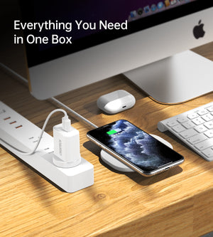 T550-F Airpods/Phone Wireless Fast Charging Pad