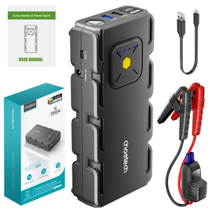 CHOETECH TC0009 Car Jump Starter | 16000mAh | With Emergency Light