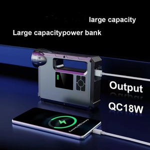 CHOETECH TC0017 | 4-in-1 10000mAh Car Jump Starter + Power Bank + Air Pump + LED Flashlight