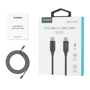 XCC-1036 USB-C M to M PD3.1 240W Super Fast Charging Cable | 2M