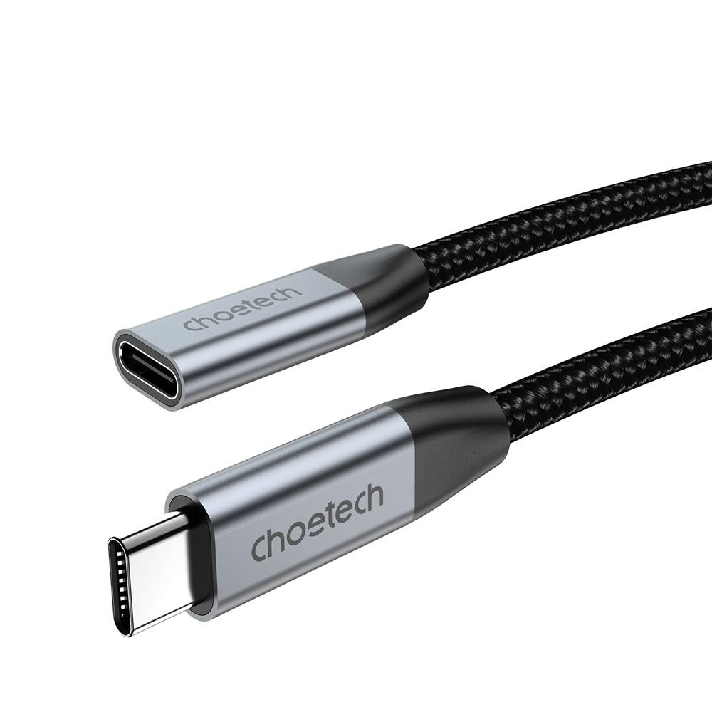 CHOETECH XCC-1039 | 100W Type-C Female to Type-C Male Extension Cable | 2 m