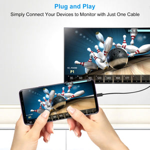 XCP-1801BK USB-C to DisplayPort Cable | 1.8M