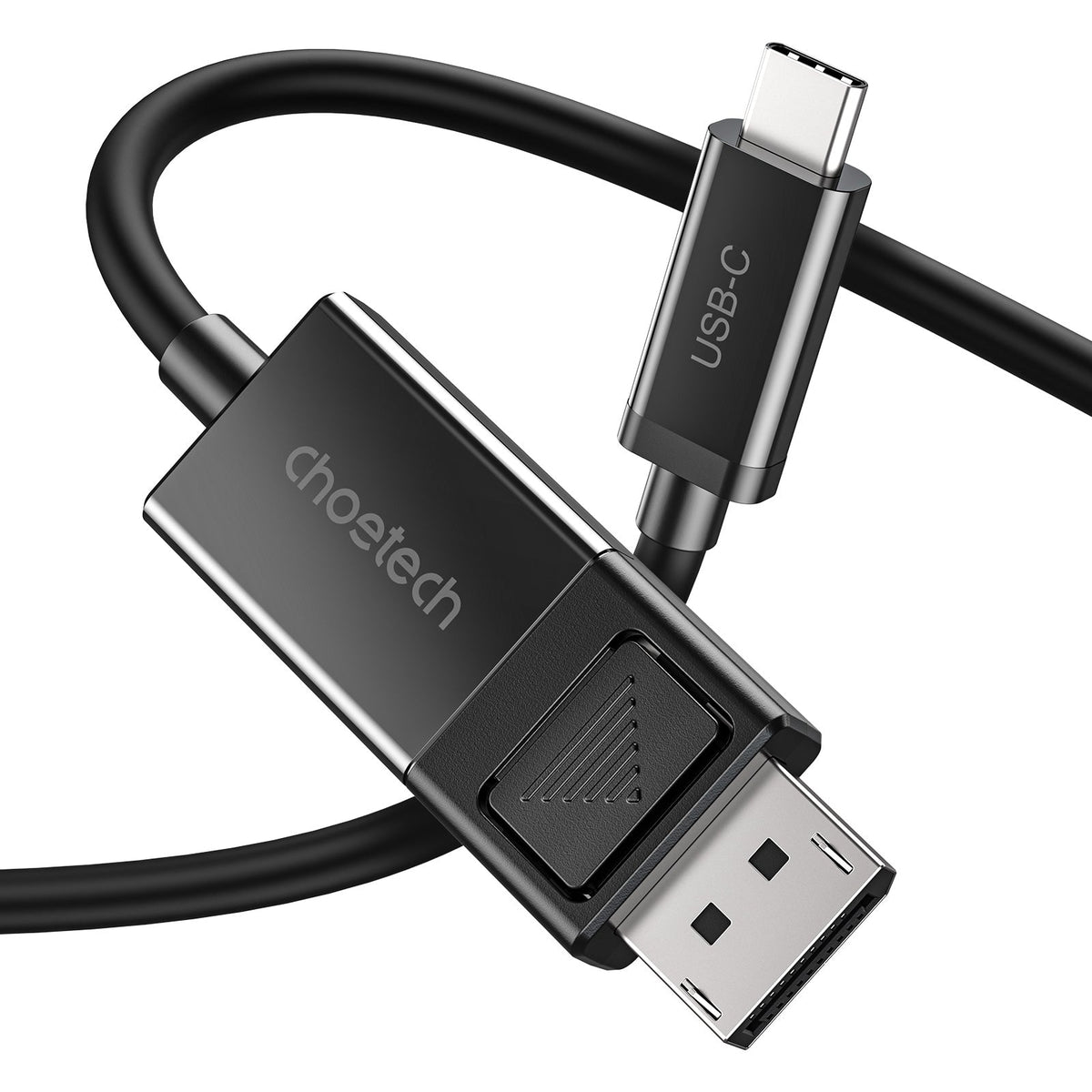 CHOETECH XCP-1803 USB-C to DisplayPort Cable | 1.8M | 8K @30Hz | Two-Way