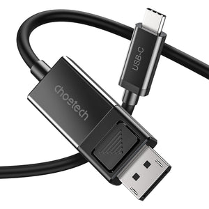 CHOETECH XCP-1803 USB-C to DisplayPort Cable | 1.8M | 8K @30Hz | Two-Way