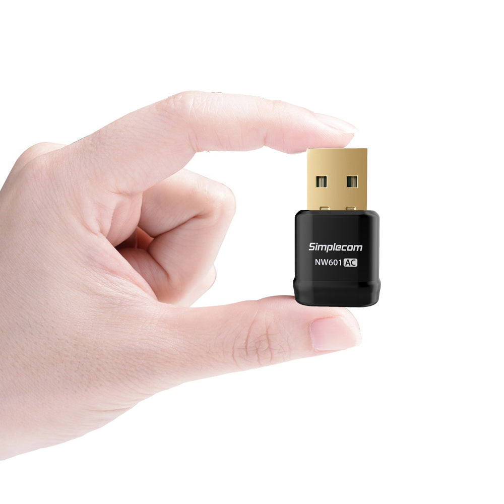 NW601 AC600 Mini WiFi Dual Band Wireless USB Adapter