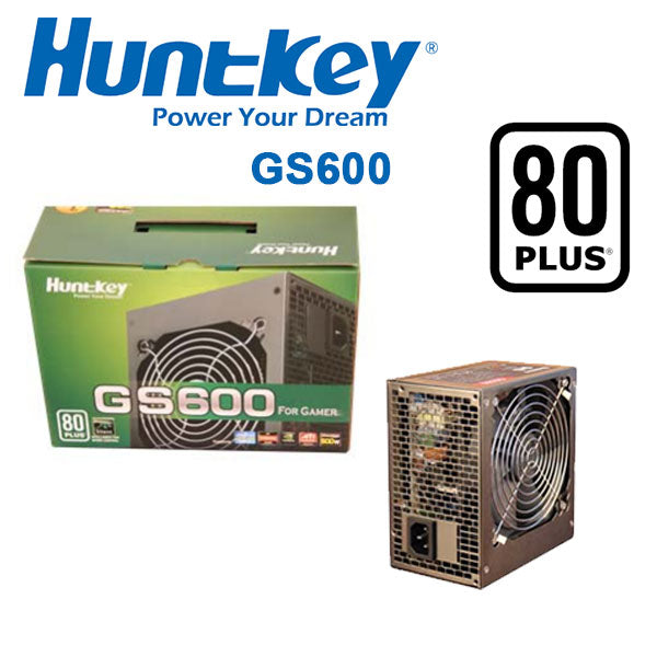 HUNTKEY GS600 Power Supply | 600W | 80 Plus Silent