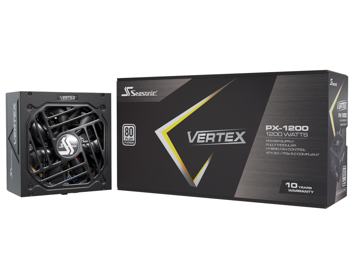 Seasonic VERTEX 1200W (PX-1200) | Platinum Fully Modular PSU | ATX 3.0