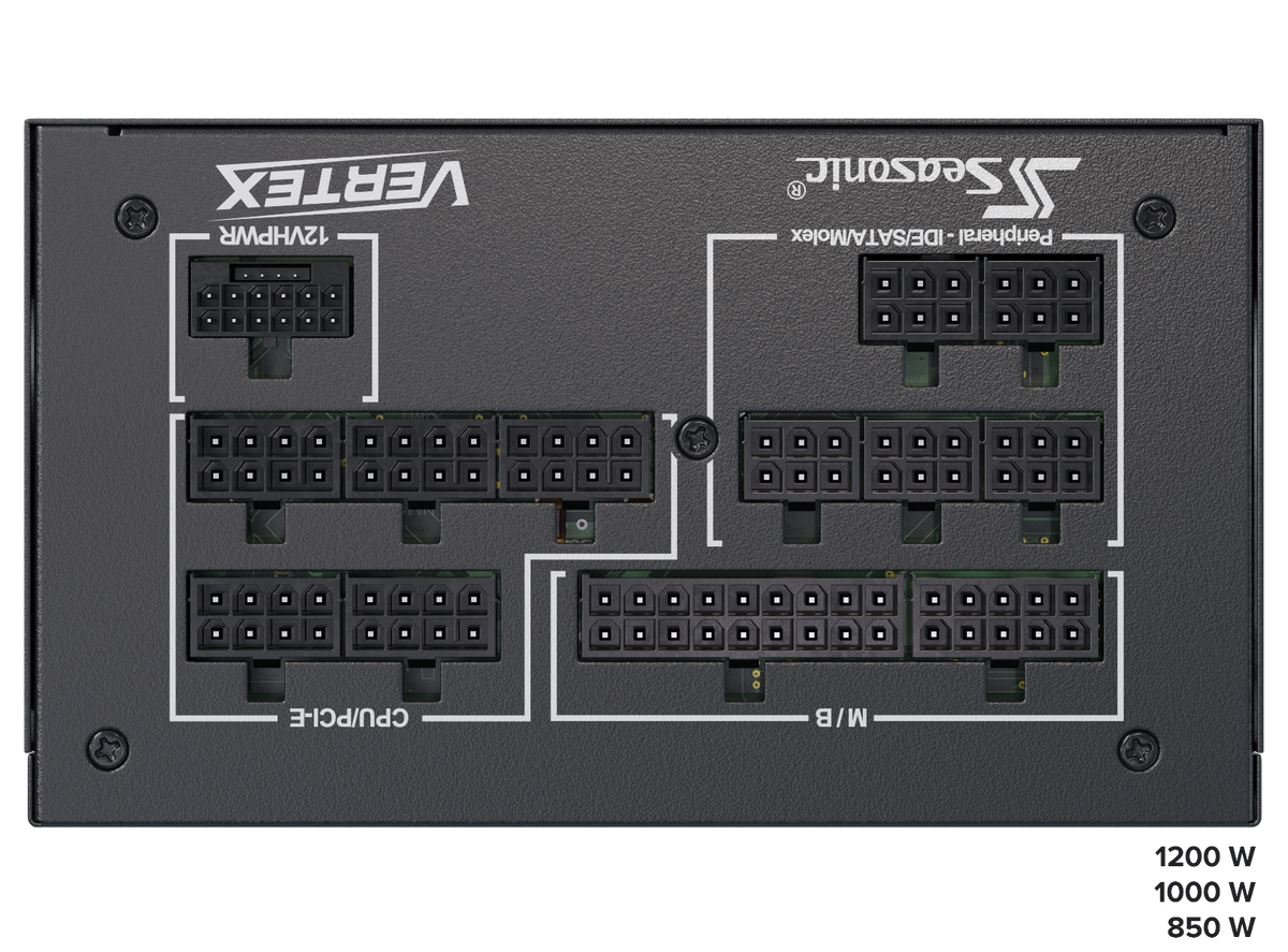 Seasonic VERTEX 1000W (GX-1000) | 80 PLUS Gold Modular PSU