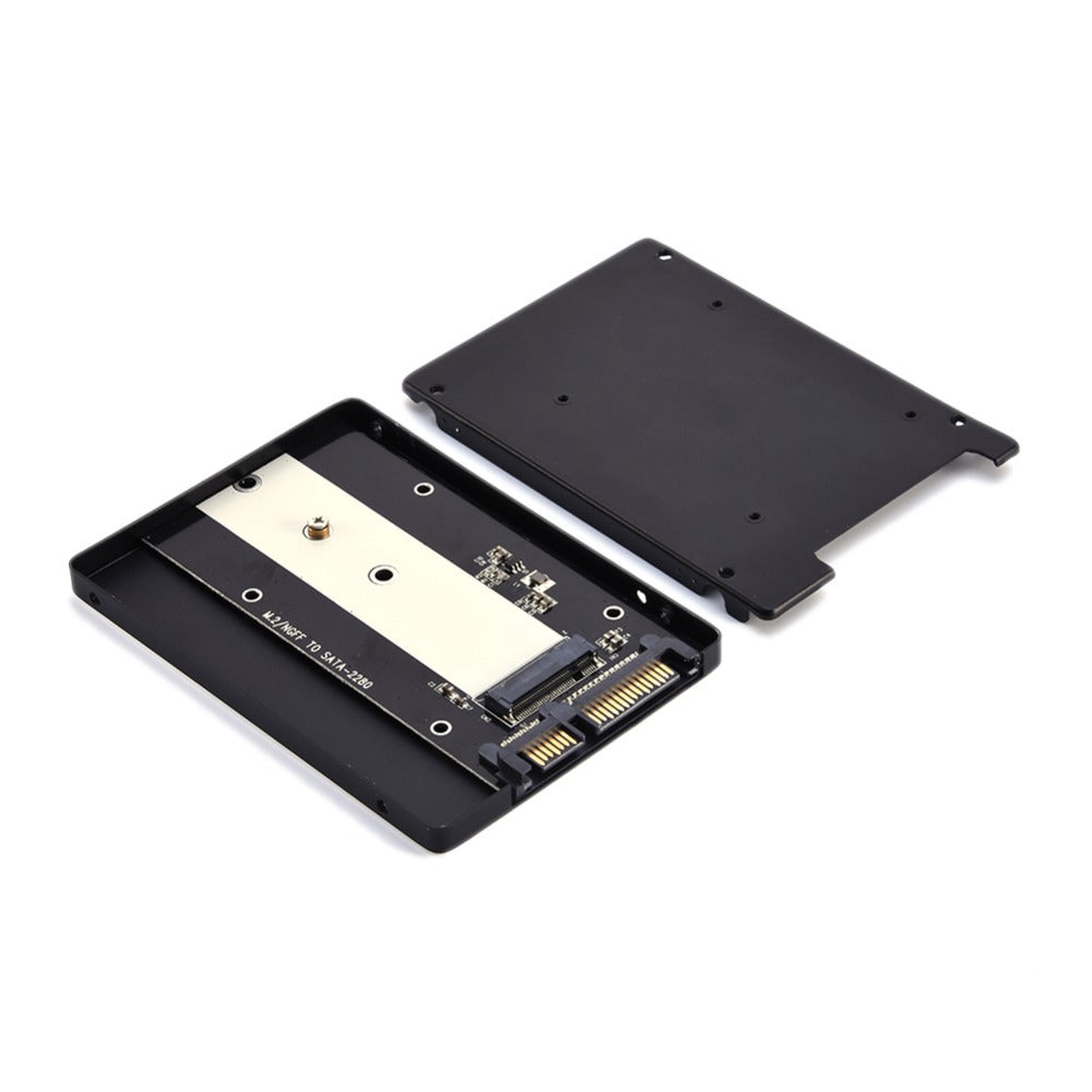SA102 NGFF M.2 (B Key) to 7mm 2.5" SATA Converter Enclosure | Aluminium
