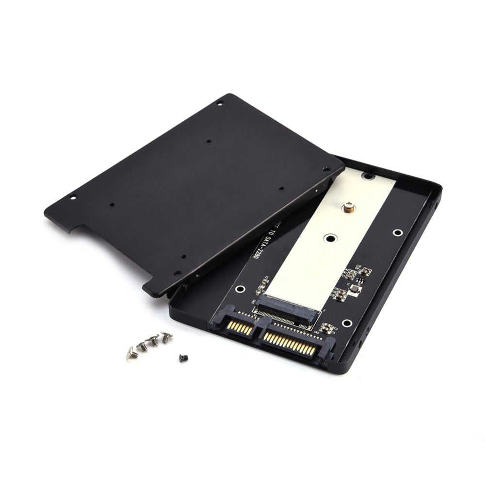 SA102 NGFF M.2 (B Key) to 7mm 2.5" SATA Converter Enclosure | Aluminium