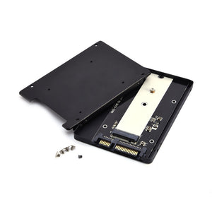 SA102 NGFF M.2 (B Key) to 7mm 2.5" SATA Converter Enclosure | Aluminium