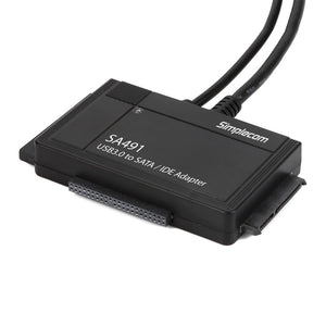 SA491 3-IN-1 USB 3.0 to 2.5" | 3.5" & 5.25" SATA/IDE Adapter with Power Supply