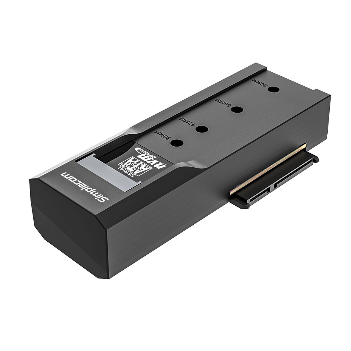 Simplecom SA536 USB to M.2 and SATA 2-IN-1 Adapter | 2.5"/3.5" HDD | NVMe/SATA M.2 SSD | Power Supply | USB 3.2 Gen2