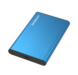 SE221 Aluminium 2.5" SATA HDD/SSD to USB 3.1 Enclosure | Blue