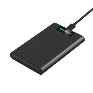 Simplecom SE239 Tool-Free 2.5" SATA HDD SSD to USB-C Enclosure | RGB Lights | USB 3.2 Gen 2